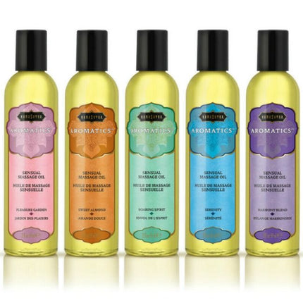 KAMASUTRA - SET 15 MASSAGE OILS + DISPLAY BOX