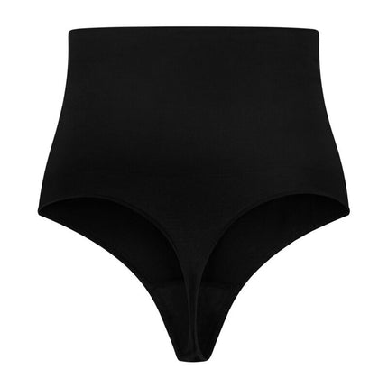 BYE-BRA - THONG STYLE SEAMLESS GIRDLE BLACK SIZE S