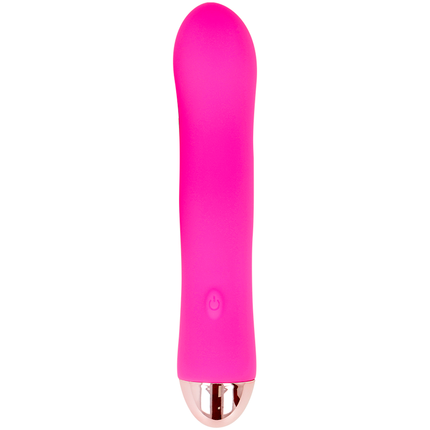 DOLCE VITA - RECHARGEABLE VIBRATOR TWO PINK 7 SPEEDS