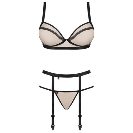OBSESSIVE - NUDELIA SET THREE PIECES S/M