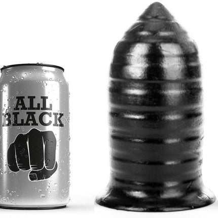 ALL BLACK - ANAL PLUG 16 CM
