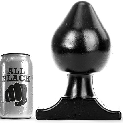 ALL BLACK - ANAL PLUG 19 CM