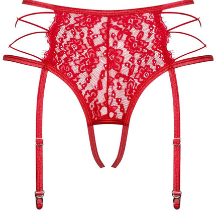 OBSESSIVE - REDIOSA CROTHLESS GARTER BELT S/M