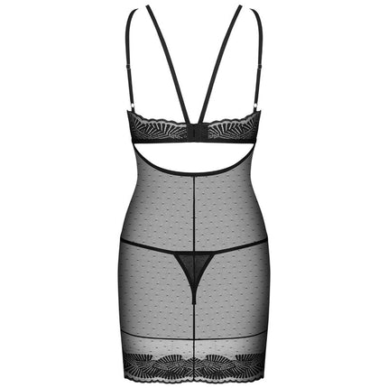 OBSESSIVE - ALLASTIA CHEMISE AND TANGA S/M