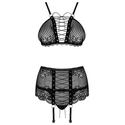 OBSESSIVE - BASITTA SET THREE PIECES S/M