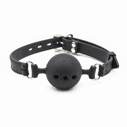 OHMAMA FETISH - BREATHABLE SILICONE BALL GAG SIZE S
