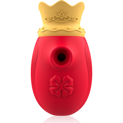 INTENSE - CLIT STIMULATOR 10 LICKING AND SUCTION FREQUENCIES - RED