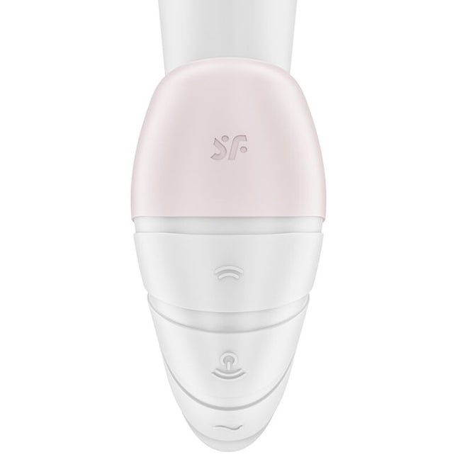 SATISFYER - SUPERNOVA AIR PULSE STIMULATOR & VIBRATION WHITE