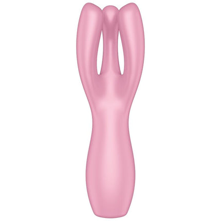 SATISFYER - THREESOME 3 VIBRATOR PINK