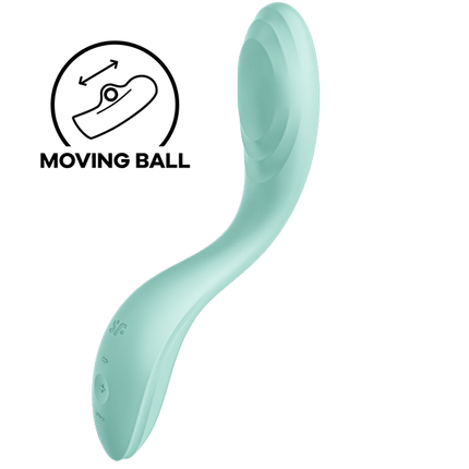 SATISFYER - RRROLLING PLEASURE GSPOT VIBRATOR GREEN