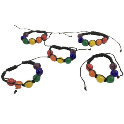 PRIDE - LGBT FLAG LARGE BALL BRACELET