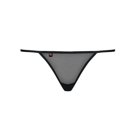 OBSESSIVE - LUIZA THONG BLACK L/XL