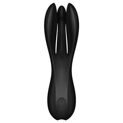 SATISFYER - THREESOME 2 VIBRATOR BLACK