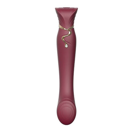 ZALO - QUEEN SET PULSE WAVE CLIT STIM RED