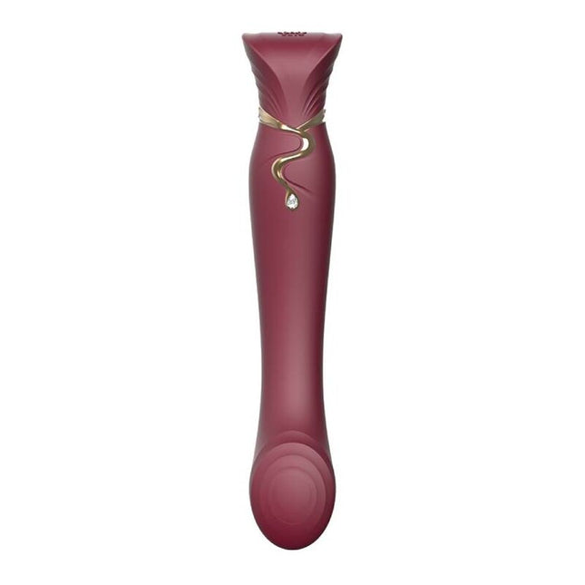 ZALO - QUEEN SET PULSE WAVE CLIT STIM RED