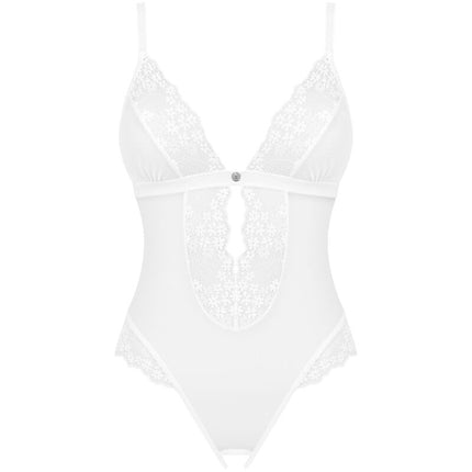 OBSESSIVE - HEAVENLLY CROTCHLESS TEDDY XS/S