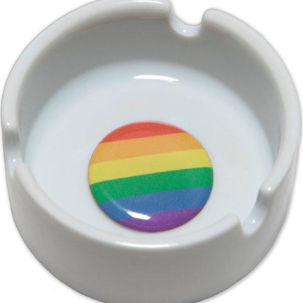 PRIDE - ROUND LGBT FLAG CANDLESTICK 6 mm