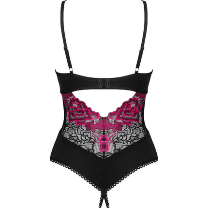 OBSESSIVE - ROSENTY CROTCHLESS TEDDY XS/S