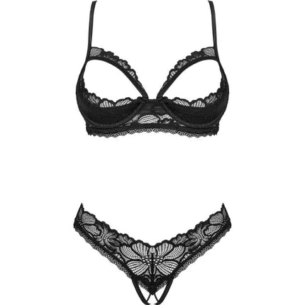OBSESSIVE - SERAFIA SET TWO PIECES CUPLESS XS/S