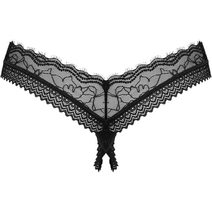 OBSESSIVE - MEDILLA THONG CROTCHLESS XS/S