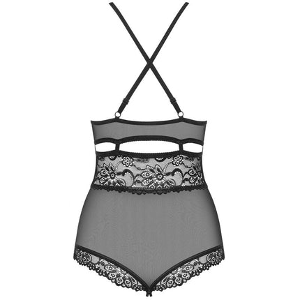 OBSESSIVE - TED-1 TEDDY ABIERTO NEGRO S/M