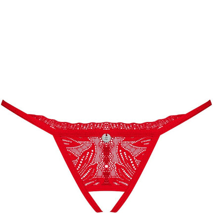 OBSESSIVE - CHILISA THONG CROTCHLESS XS/S