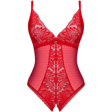 OBSESSIVE - CHILISA CROTCHLESS TEDDY XS/S