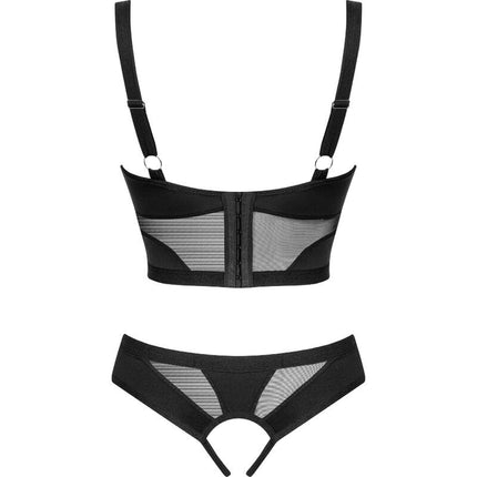OBSESSIVE - CHIC AMORIA SET 2 PIECES CUPLESS XS/S