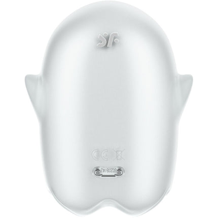 SATISFYER - GLOWING GHOST AIR PULSE & VIBRATOR YELLOW