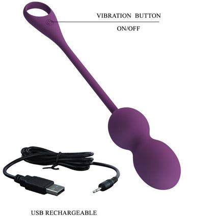 PRETTY LOVE - ELVIRA KEGEL BALLS APP REMOTE CONTROL PURPLE