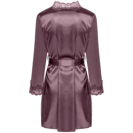 LIVCO CORSETTI FASHION - JACQUELINE LC 90249 DRESSING GOWN + SHIRT + PANTY VIOLET S/M