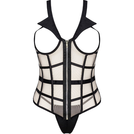 LIVCO CORSETTI FASHION - LAURA LC 20215 CORSET + THONG S/M