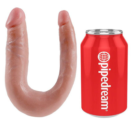 KING COCK - U-SHAPED SMALL DOUBLE TROUBLE FLESH 12.7 CM