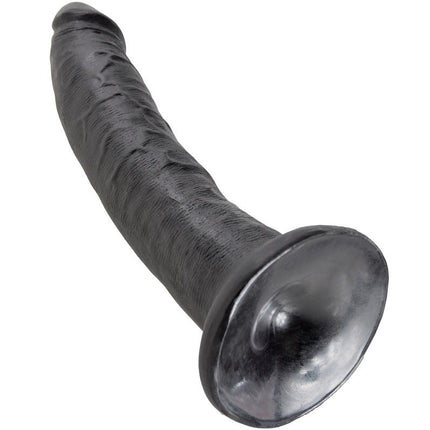 KING COCK - 7 DILDO BLACK 17.8 CM