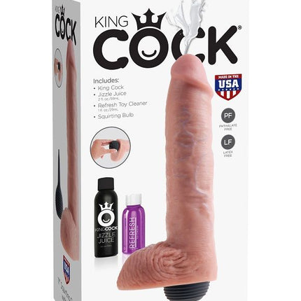 KING COCK - REALISTIC NATURAL EJACULATOR PENIS 27.94 CM