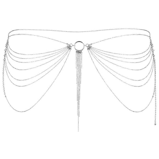 BIJOUX - MAGNIFIQUE METAL CHAIN JEWEL FOR SILVER WAIST
