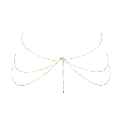 BIJOUX - MAGNIFIQUE METAL CHAINS FOR THE BODY 8 GOLD