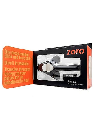 PERFECT FIT BRAND - ZORO STRAP ON 5.5 W S/M WAISTBAND BLACK