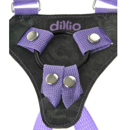 DILLIO - 7 INCH STRAP-ON  SUSPENDER HARNESS SET