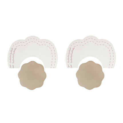 BYE-BRA - BREASTS ENHANCER + NIPPLE COVERS SYLICON CUP D/F