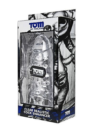 TOM OF FINLAND - CLEAR REALISTIC COCK ENHANCER