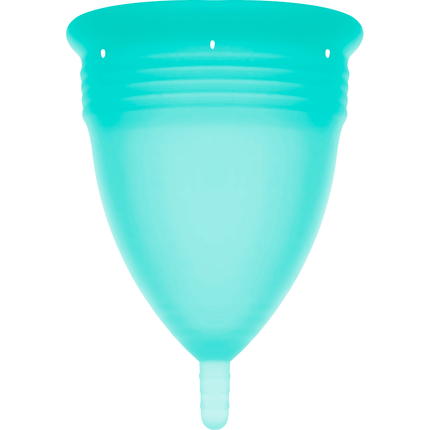 STERCUP - FDA SILICONE MENSTRUAL CUP AQUAMARINE - SIZE S