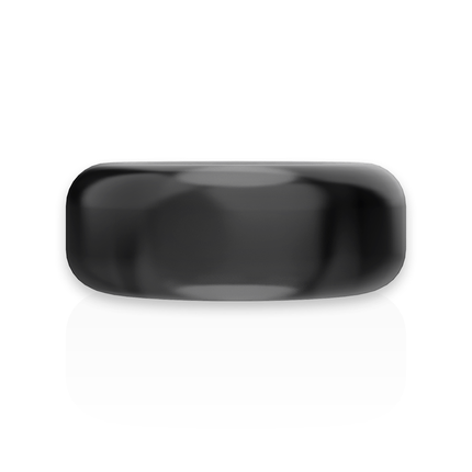 POWERING - SUPER FLEXIBLE AND RESISTANT PENIS RING 3.8CM PR04 BLACK