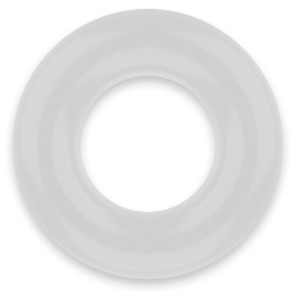 POWERING - SUPER FLEXIBLE AND RESISTANT PENIS RING 3.8CM PR04 CLEAR