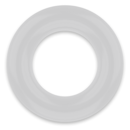 POWERING - SUPER FLEXIBLE AND RESISTANT PENIS RING 5.5CM PR06 CLEAR