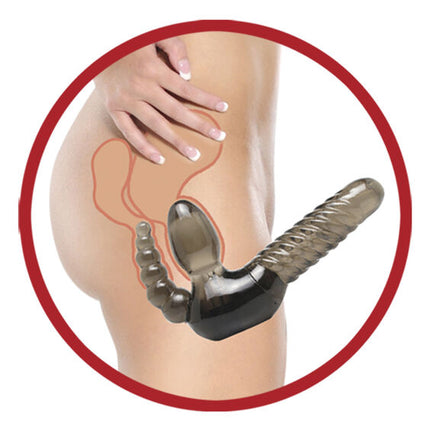 FETISH FANTASY SERIES - SERIES STRAPLESS STRAP-ON WITH ANAL STIMULATOR