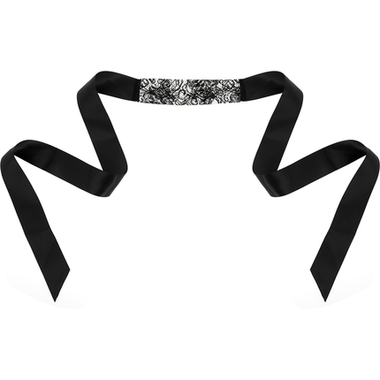 COQUETTE CHIC DESIRE - LACE MASK BLACK