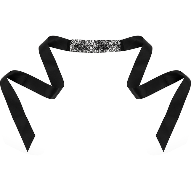 COQUETTE CHIC DESIRE - LACE MASK BLACK