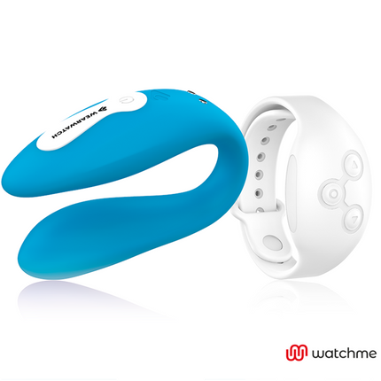 WEARWATCH - WATCHME DUAL TECHNOLOGY VIBRATOR INDIGO/SNOW