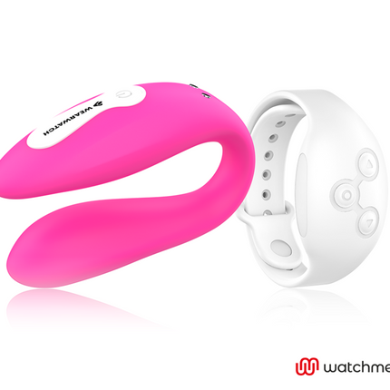 WEARWATCH - WATCHME DUAL TECHNOLOGY VIBRATOR FUCHSIA / SNOW